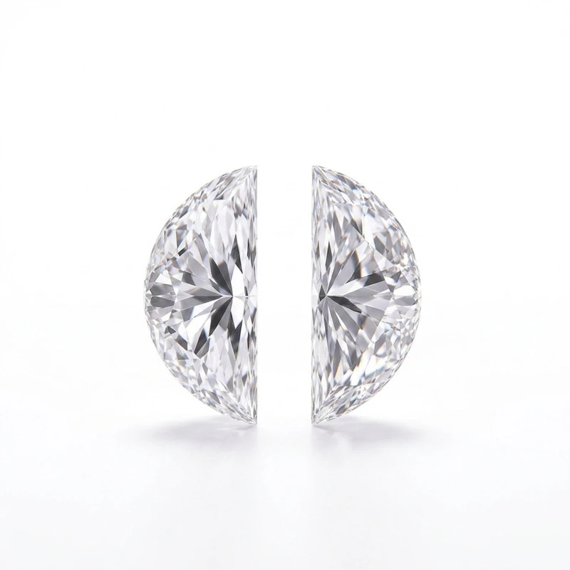 Half Moon Cut Diamond