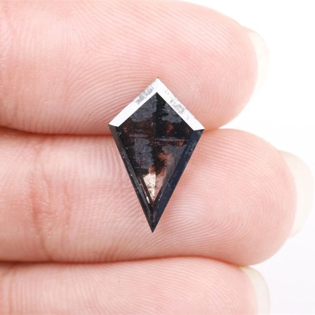 Kite Shaped Salt And Pepper Diamond factory
