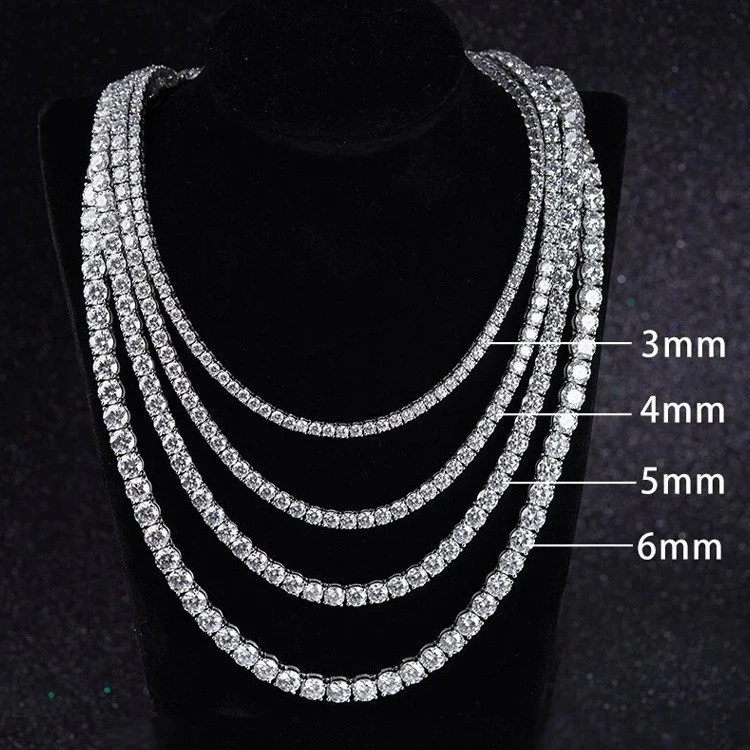 Lab Grown Diamond Tennis Necklace suppliers