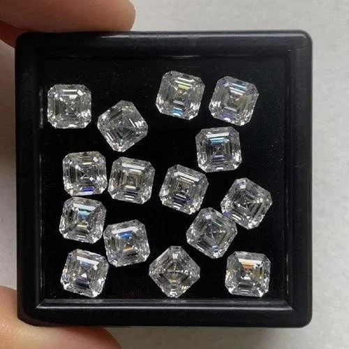 Octagonal Step Cut Diamond factory