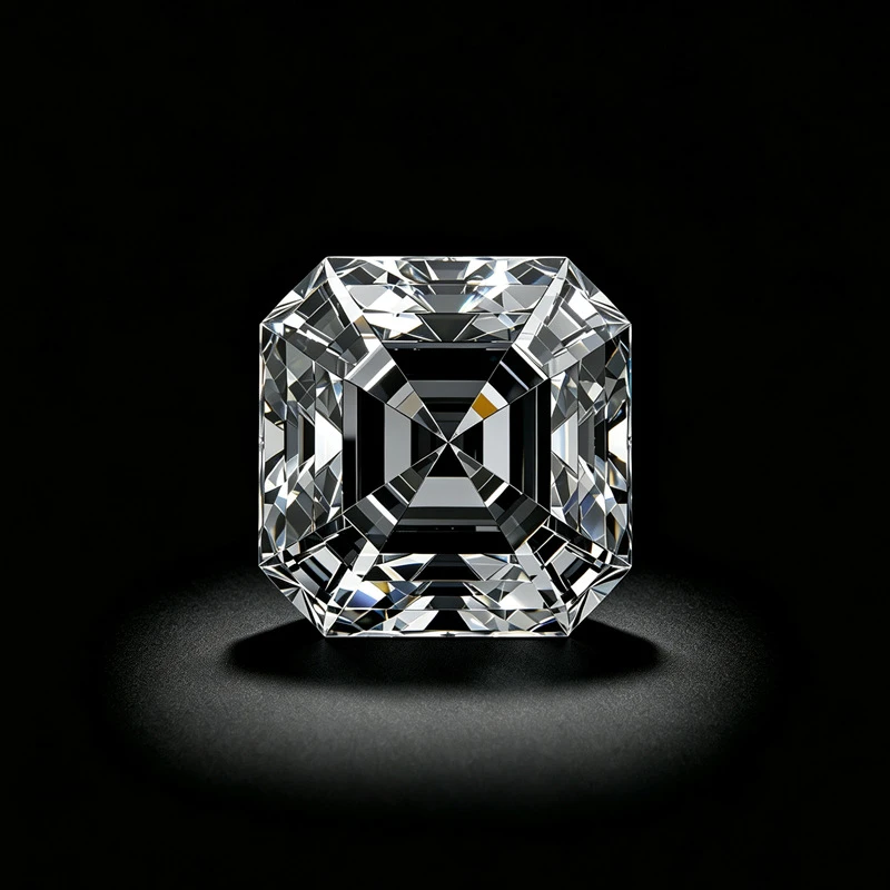 Octagonal Step Cut Diamond