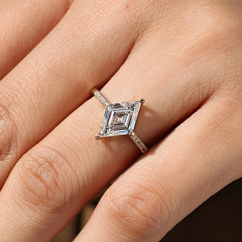Rhombus Cut Lab Grown Diamonds factory