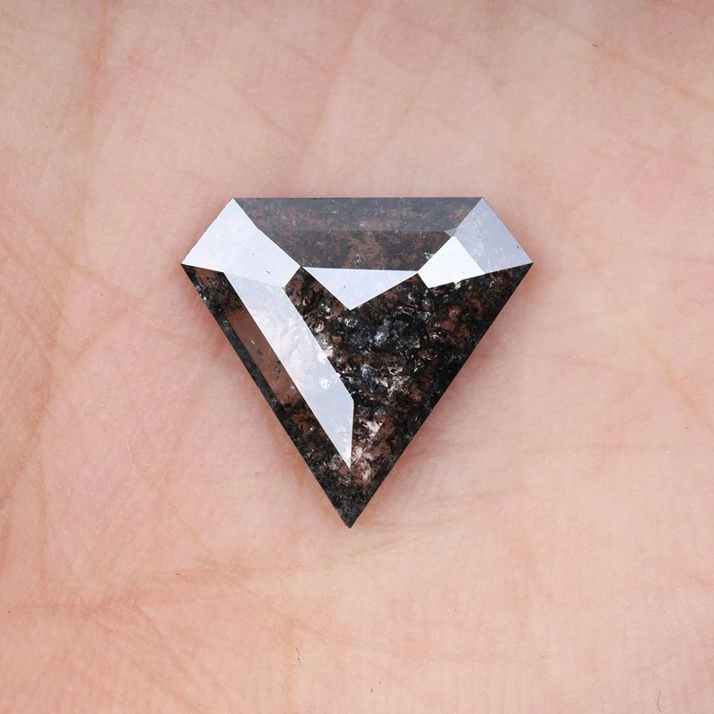 Salt And Pepper Hexagon Diamond factory