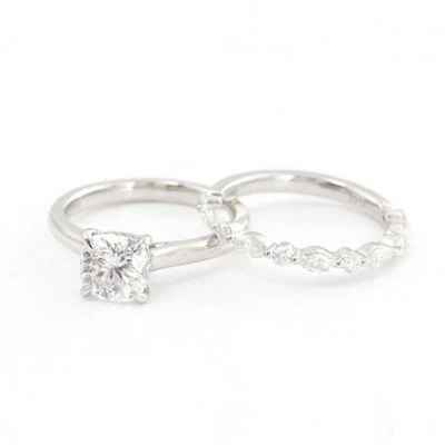 1.5 Carat Cushion Cut Diamond Ring