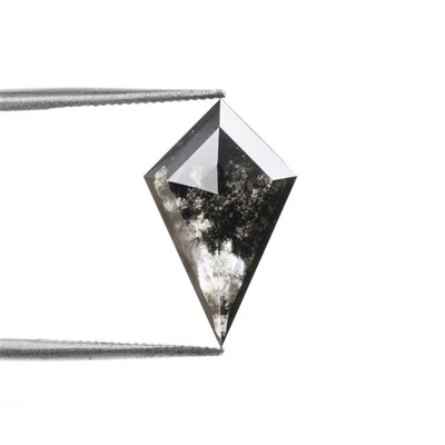 Kite Shaped Salt and Pepper Diamond