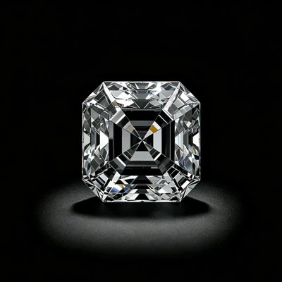 Octagonal Step Cut Diamond