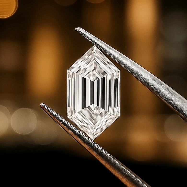 Step Cut Hexagon Diamond Loose Stones suppliers